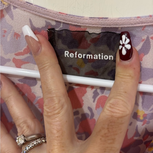 Reformation haven Carole purple floral maxi dress - Picture 5 of 6